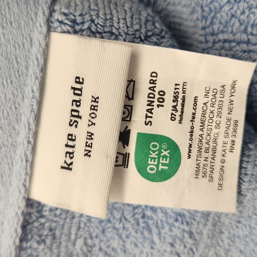 Last Chance, If Not Purchased Today, Mine:) Kate Spade Bath Towels set of 2 NWT - Picture 4 of 5